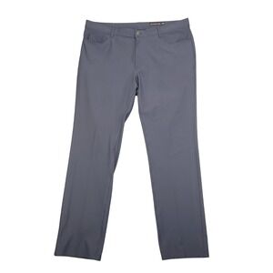 DUNNING Everbest Golf Pants Mens 38x32 Blue Performance Stretch‎ Chinos